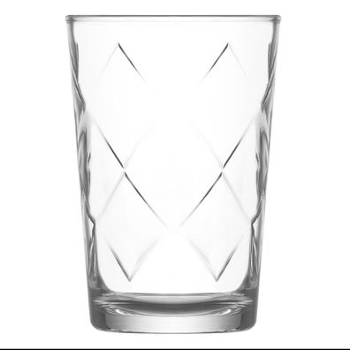 Glas Mevsim, LAV, Glas, für Wasser, 205 ml, 68x99 mm, Packung 6 Stk
