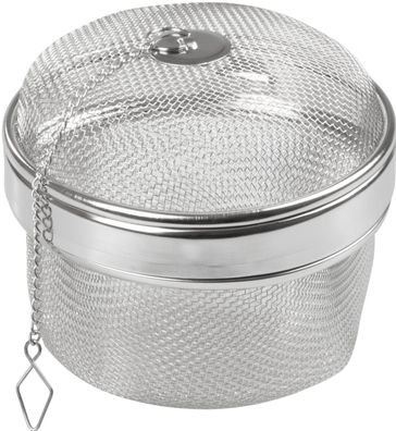 Sieb MagicHome, für Tee, rund, Edelstahl, 8,5x10 cm