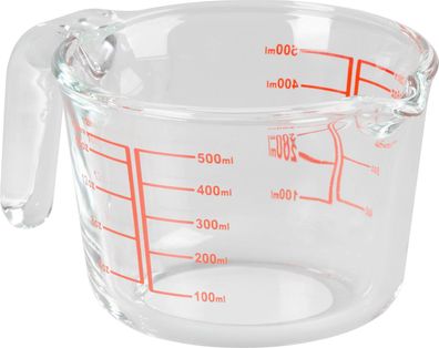 Messbecher MagicHome, Glas, mit Ausguss, 500 ml