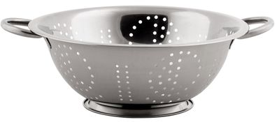 Sieb MagicHome DCB, 24 cm, runde Löcher, Edelstahlsieb