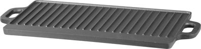 Platte MagicHome Castora line, Grillplatte, Gusseisen, 505x235x15 mm