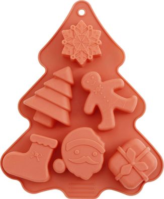 Form MagicHome, Silikon, zum Backen, 6 Muster, 22,2x18,5x2,5 cm