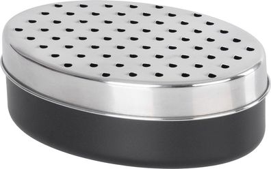 Reibe MagicHome, multifunktional, rund, Reibe mit Behälter, 17, 5x11