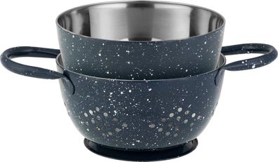 Sieb mit Schüssel MagicHome, 15, 5 cm, mit Griff, runde Löcher