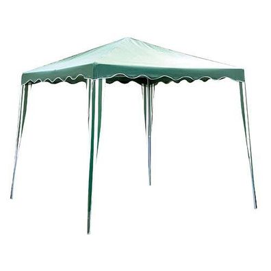 Zelt Clinton, 3x3 m, weiß-grün