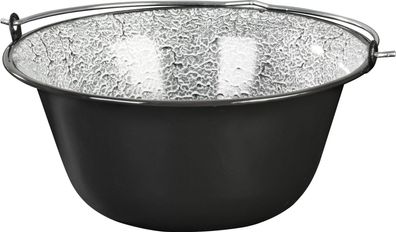 Kessel MagicHome, für Gulasch, 12 Lit., 39, 8x18 cm, emailliert, schwarz
