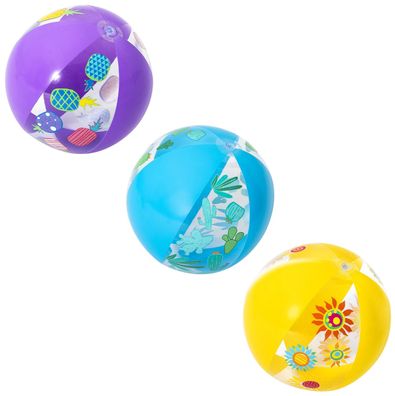 Ball Bestway® 31036, Designer Beach Ball, Strandball, Kinder, aufblasbar