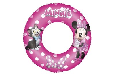 Schwimmring Bestway® 91040, Minnie, Kinder, aufblasbar, Schwimmreifen, 56