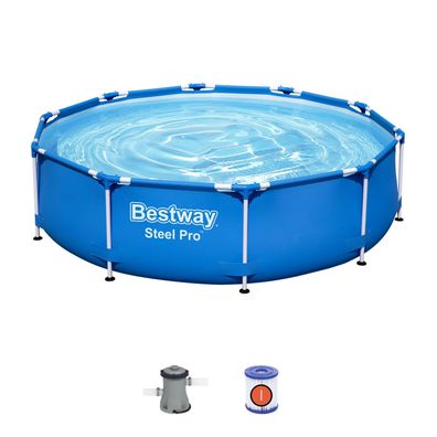 Pool Bestway® Steel Pro™, 56679, Kartuschenfilteranlage, 305x76 cm