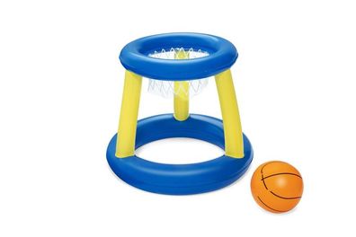 Spielzeug Bestway® 52418, Splash 'N' Hoop, aufblasbar, Ball und Korb für