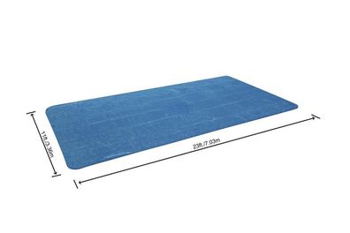 Plane Bestway® FlowClear™, 58228, Solar, Schwimmbad, 732x366 cm