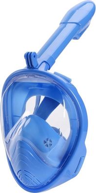 Schnorchelmaske Destiny, Vollgesichtsmaske, für Kinder, 4 + , XS, blau