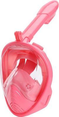 Schnorchelmaske Destiny, Vollgesichtsmaske, für Kinder, 4 + , XS, rosa
