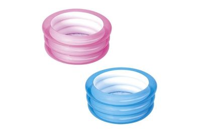Planschbecken Bestway 51033, Kiddie Pool, Kinder, aufblasbar, Farbmix