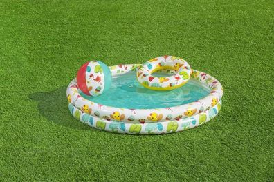 Planschbecken Bestway® 51124, Play Pool Set, Kinderbecken, Ball, Ring