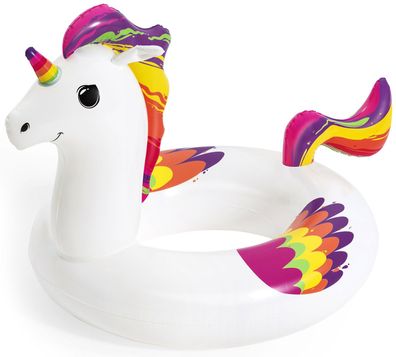 Schwimmring Bestway® 36159, Einhorn, Rad, Kinder, aufblasbar