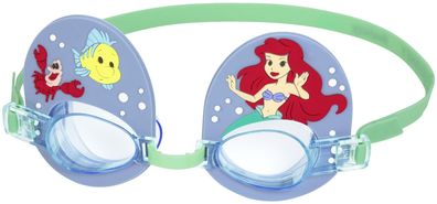 Brille Bestway® 9103C Little Mermaid DELUXE Goggles Ariel, Schwimmbrille