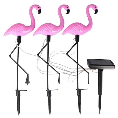 Lampe Strend Pro 7193, Flamingos, Pack. 3Stk, Solar, 18x6x52 cm, 3x2 LED