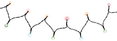 Lichterkette MagicHome Weihnachten CEIBO, 48 LED mehrfarbig, 8