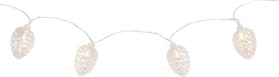 Lichterkette MagicHome Weihnachten Pine, 10x LED warmweiß, mit