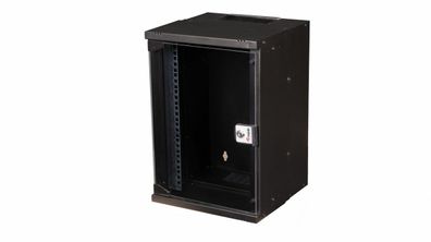 Equip Eco Mount 10 Schrank, 09HE, 300X300mm, RAL9005 Schwarz
