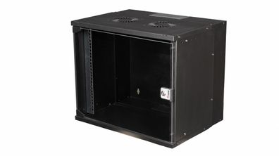 Equip Eco Mount 19 Schrank, 09HE, 540X400mm, RAL9005 Schwarz