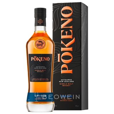 Pokeno Origin 0,7 l - Single Malt Whisky, Neuseeland