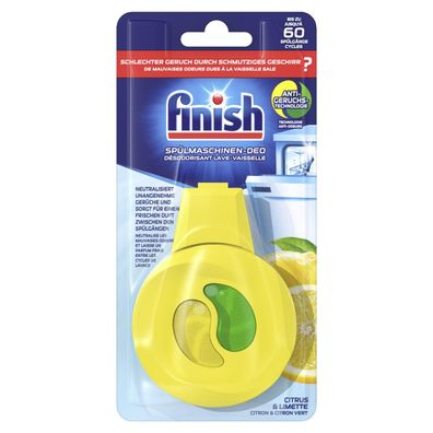 5x FINISH Spülmaschinendeo Citrus & Limette 3048417 4ml