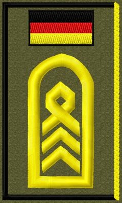 Bundeswehr Rangabzeichen mit Hoheitsabzeichen, Oberstabsbootsmann, Spieß, Marine