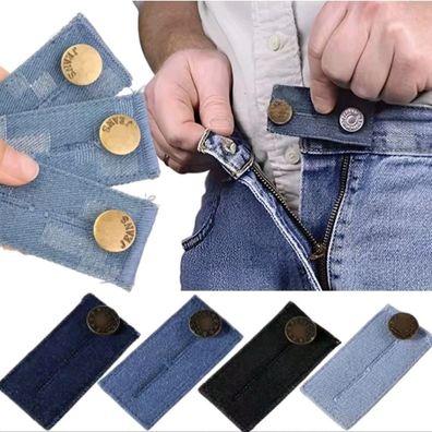 1-2 Stück Jeans Hosenerweiterung Schwangerschaft Jeansknopf Hosenbunderweiterung