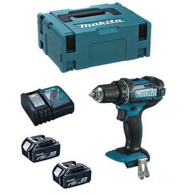 Makita Akku-Bohrschrauber 18V DDF482RFJ 2x 3,0 Ah Akkus + Lader im MAKPAC Gr. 2