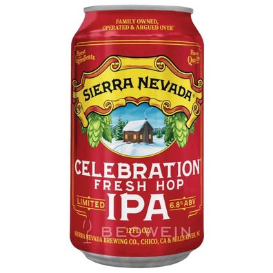Sierra Nevada Celebration Fresh Hop IPA 0,355 l - Bier aus Kalifornien