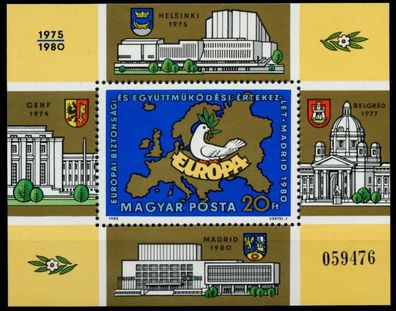 UNGARN Block 147A postfrisch S03B3EE