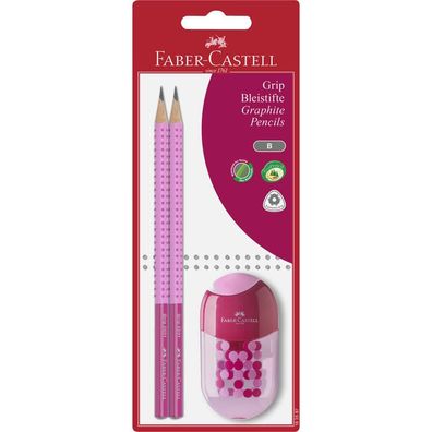 Faber-Castell 183587 Schreibset GRIP TWO TONE Blisterkarte(S)