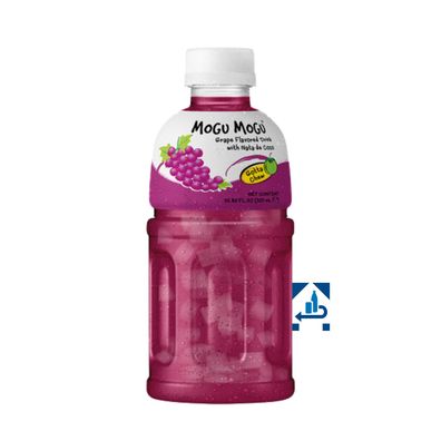 Mogu Mogu Trauben Getränk mit Nata de Coco 320ml (inkl. 0,25€ EINWEG-Pfand)