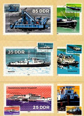 DDR Nr 2651-2656 X74B772