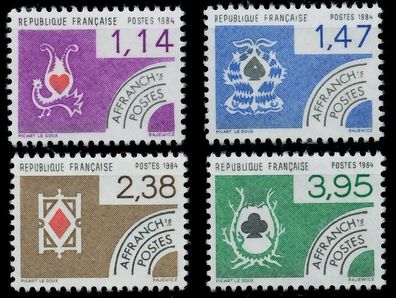 Frankreich 1984 Nr 2434-2437 postfrisch X8730FA