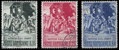 Vatikan 1959 Nr 327-329 gestempelt SF69FE6