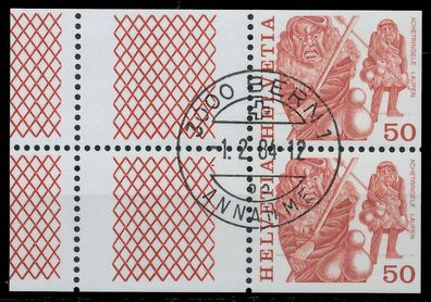 Schweiz Heftchenblatt Nr HB149 zentrisch gestempelt HB X7310E6