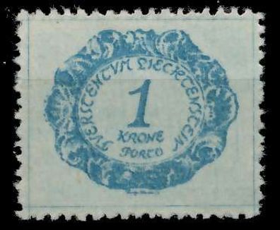 Liechtenstein Portomarken 1920 Nr 10 ungebraucht X142ECA
