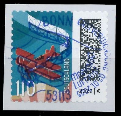 BRD BUND DS WELT DER BRIEFE Nr 3883 ESST ZENTR- X14C206