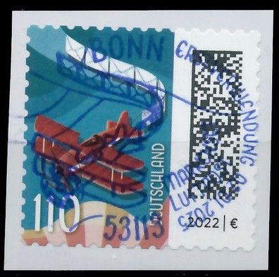 BRD BUND DS WELT DER BRIEFE Nr 3883 ESST ZENTR- X14C1FE