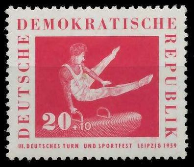 DDR 1959 Nr 709 postfrisch SB91D0E