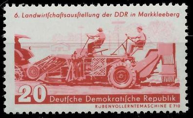 DDR 1958 Nr 630 postfrisch SB91EF2