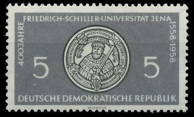 DDR 1958 Nr 647 postfrisch SB91F7E