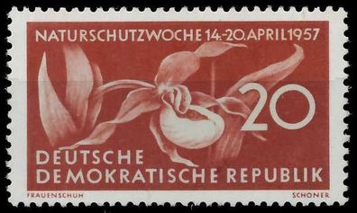 DDR 1957 Nr 563 postfrisch SBA070A