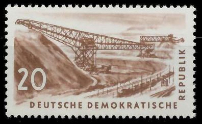 DDR 1957 Nr 570 postfrisch SBA0766