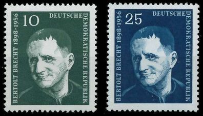 DDR 1957 Nr 593-594 postfrisch SBA08D6