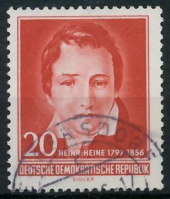 DDR 1956 Nr 517YII gestempelt X965826