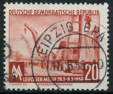 DDR 1956 Nr 518 gestempelt X965832